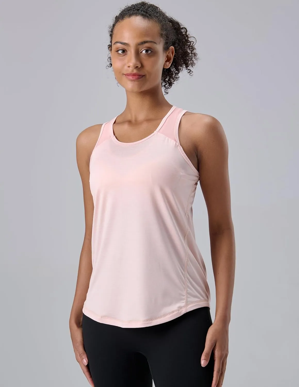 5 Pack Women's Workout Tops, Athletic Racerback Tank Tops for Women, Mesh Sleeveless Shirts Yoga for Gym Running