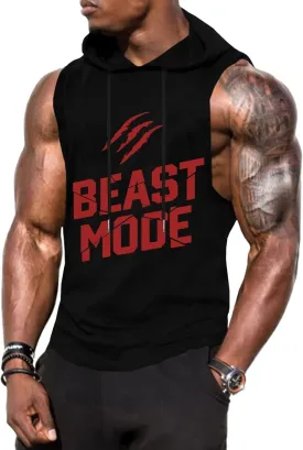 Babioboa Men's Workout Hooded Tank Tops Sports Training Sleeveless Gym Hoodies Bodybuilding Cut Off Muscle Shirts Babioboa Men's Workout Hooded Tank Tops Sports Training Sleeveless Gym Hoodies Bodybuilding Cut Off Muscle Shirts