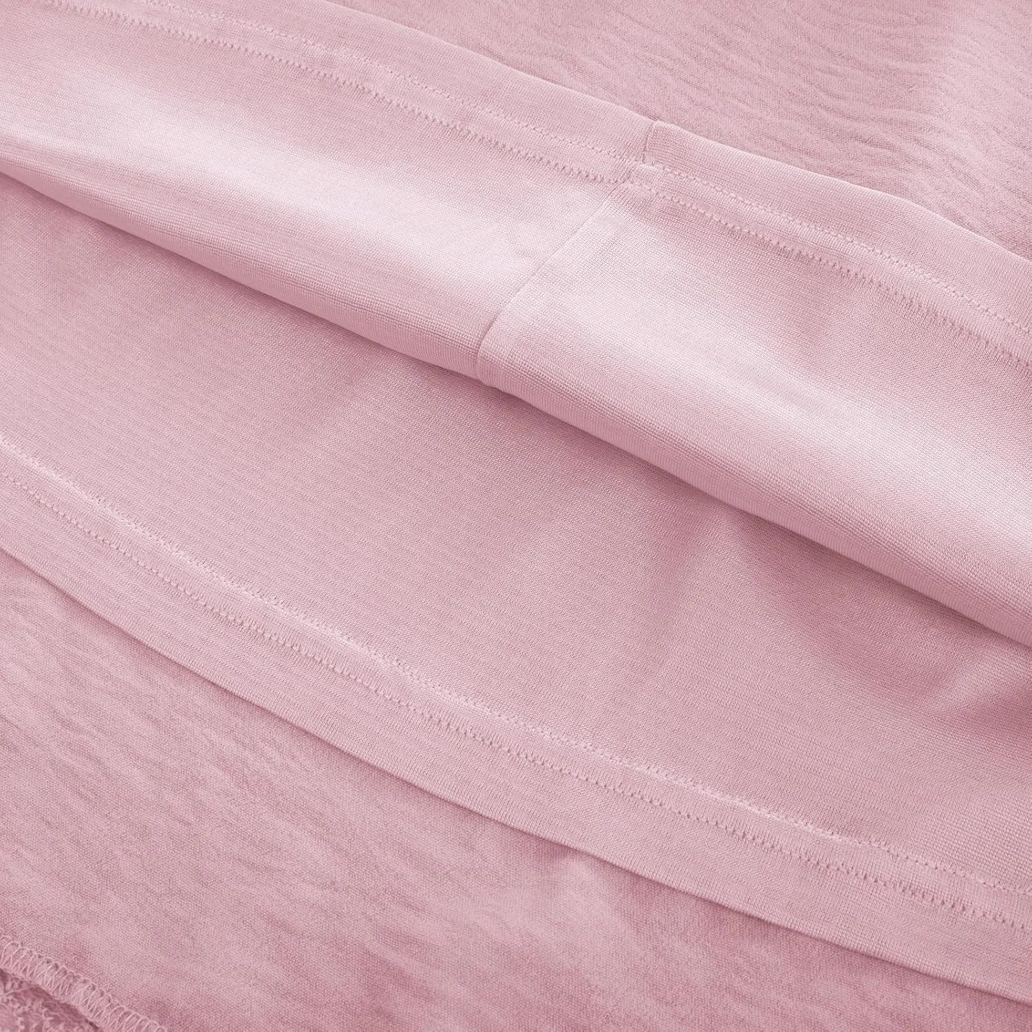 Belle Poque Women's Midi Skirt Boho Flowy Spring Summer Elastic Waist Aline Ruffle Lace Tiered Skirt with Pockets 2025