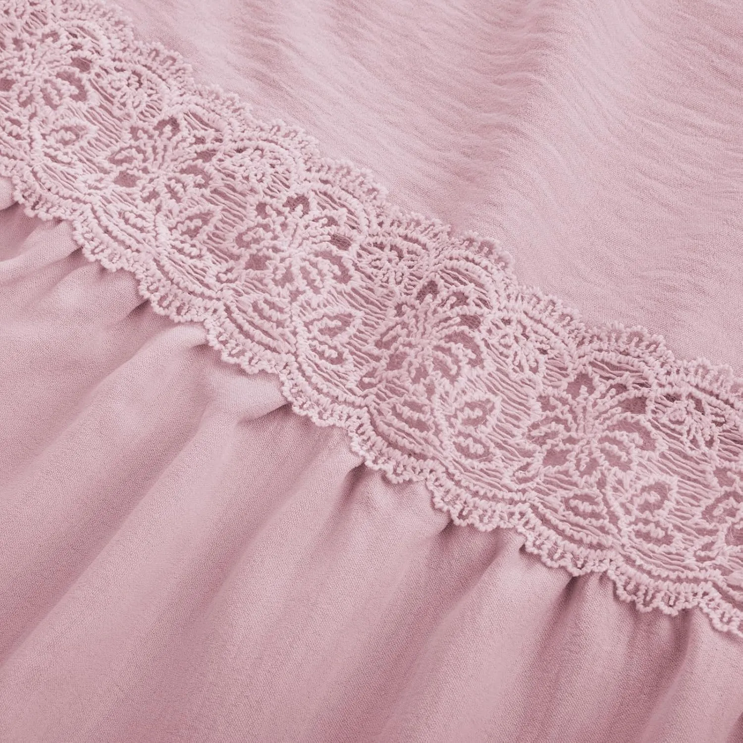 Belle Poque Women's Midi Skirt Boho Flowy Spring Summer Elastic Waist Aline Ruffle Lace Tiered Skirt with Pockets 2025