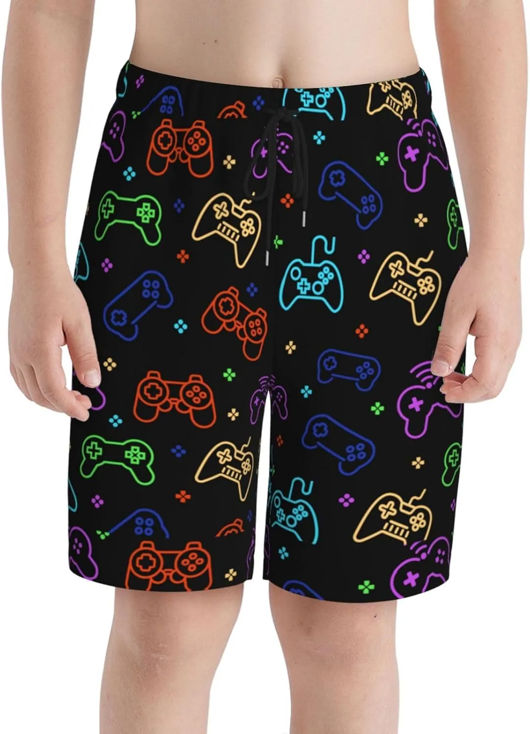 Boys Swim Trunks with Compression Liner Swim Shorts Swimwear Quick Dry Boy Bathing Suit Beach Swimsuit Toddler