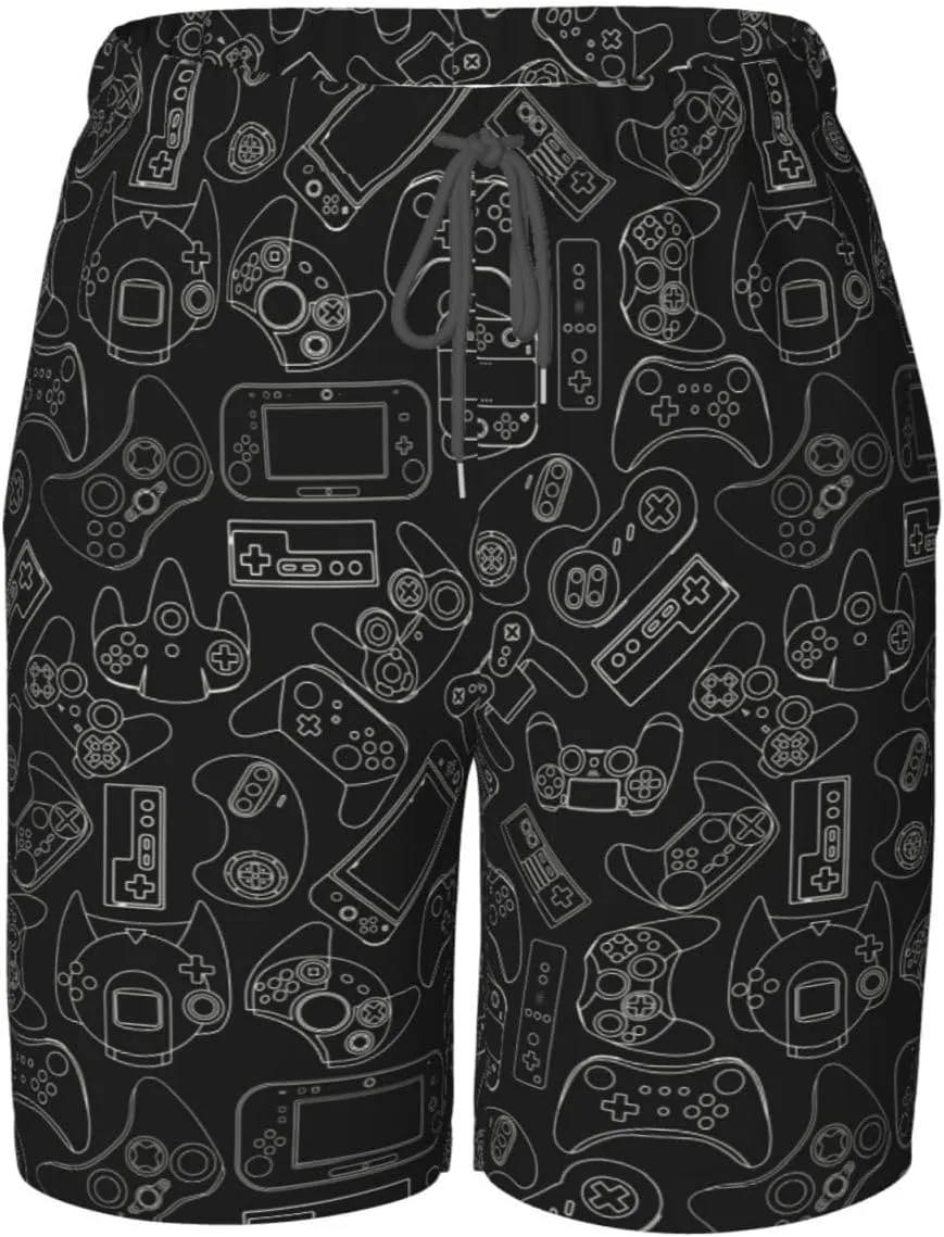 Boys Swim Trunks with Compression Liner Swim Shorts Swimwear Quick Dry Boy Bathing Suit Beach Swimsuit Toddler