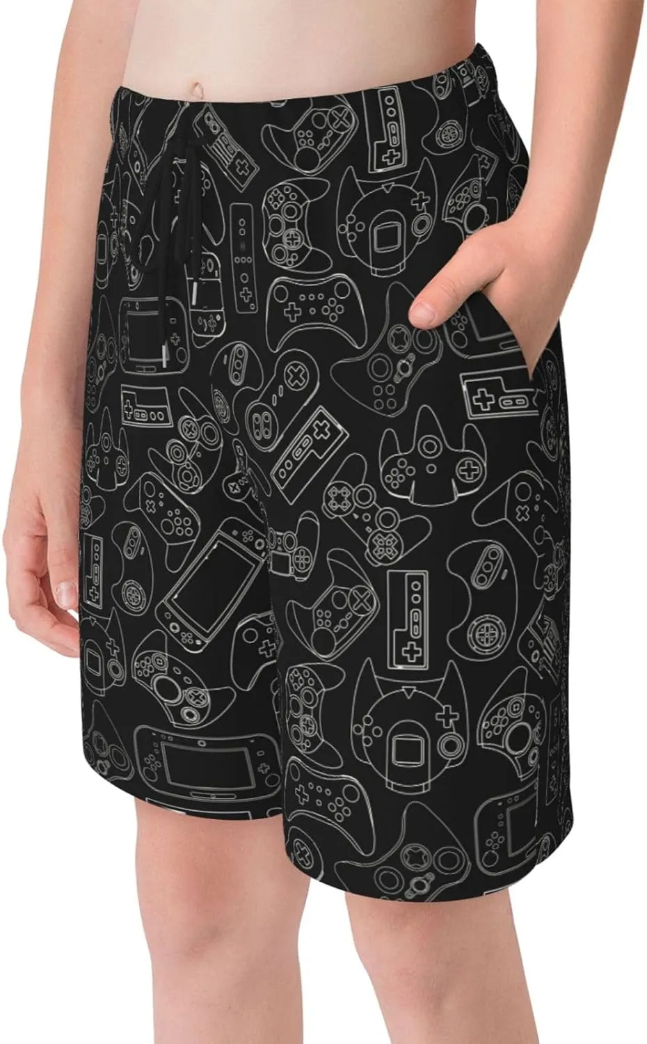 Boys Swim Trunks with Compression Liner Swim Shorts Swimwear Quick Dry Boy Bathing Suit Beach Swimsuit Toddler