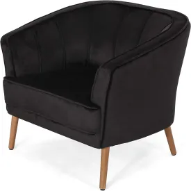 Club Chair, Black