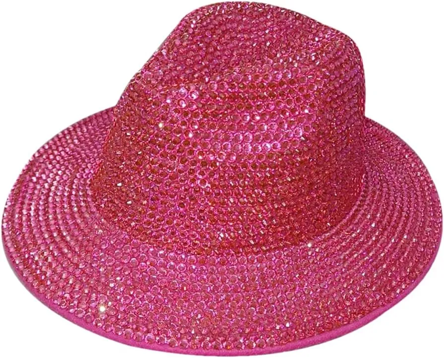 Fedoras Hat Jazz Hat Vintage Women's High Hat Pearl Accessories Panama Hat 2 M56-58CM