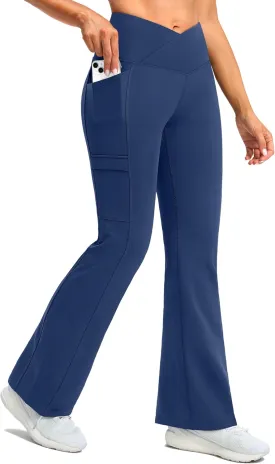 G Gradual Women's Fleece Lined Pants Water Resistant Winter Thermal Flare Leggings Hiking Snow Pants for Women 4 Pockets G Gradual Women's Fleece Lined Pants Water Resistant Winter Thermal Flare Leggings Hiking Snow Pants for Women 4 Pockets