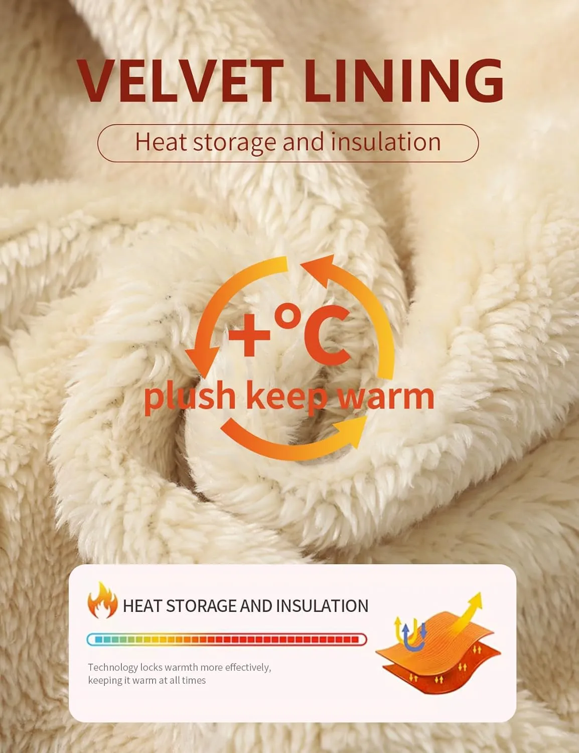 Gihuo Unisex Boys Girls Winter Warm Sherpa Lined Sweatpants Jogger