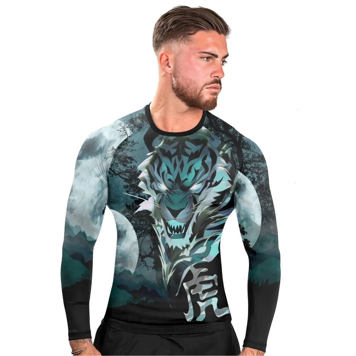 Legend Tiger Soul Long Sleeve Rash Guard