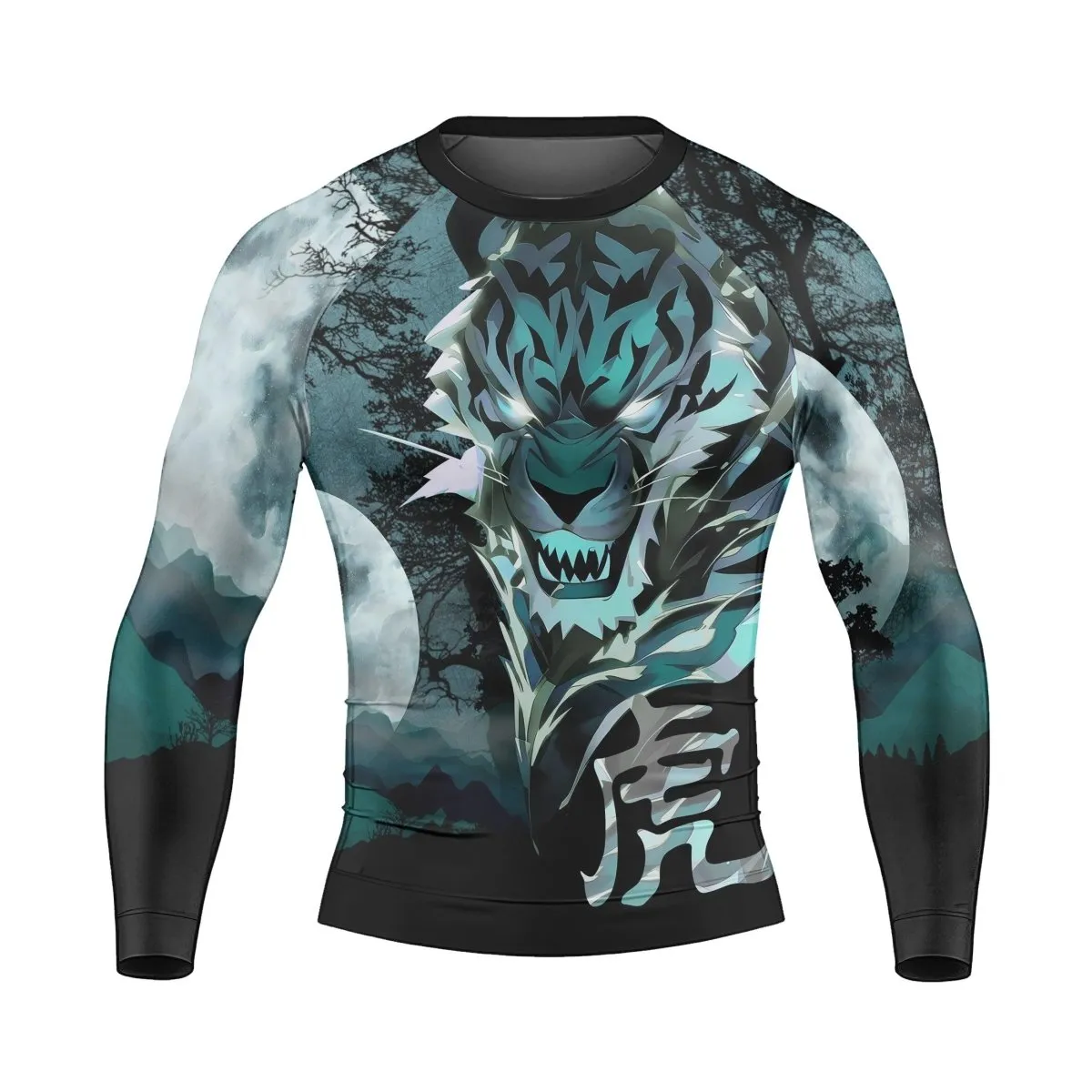 Legend Tiger Soul Long Sleeve Rash Guard