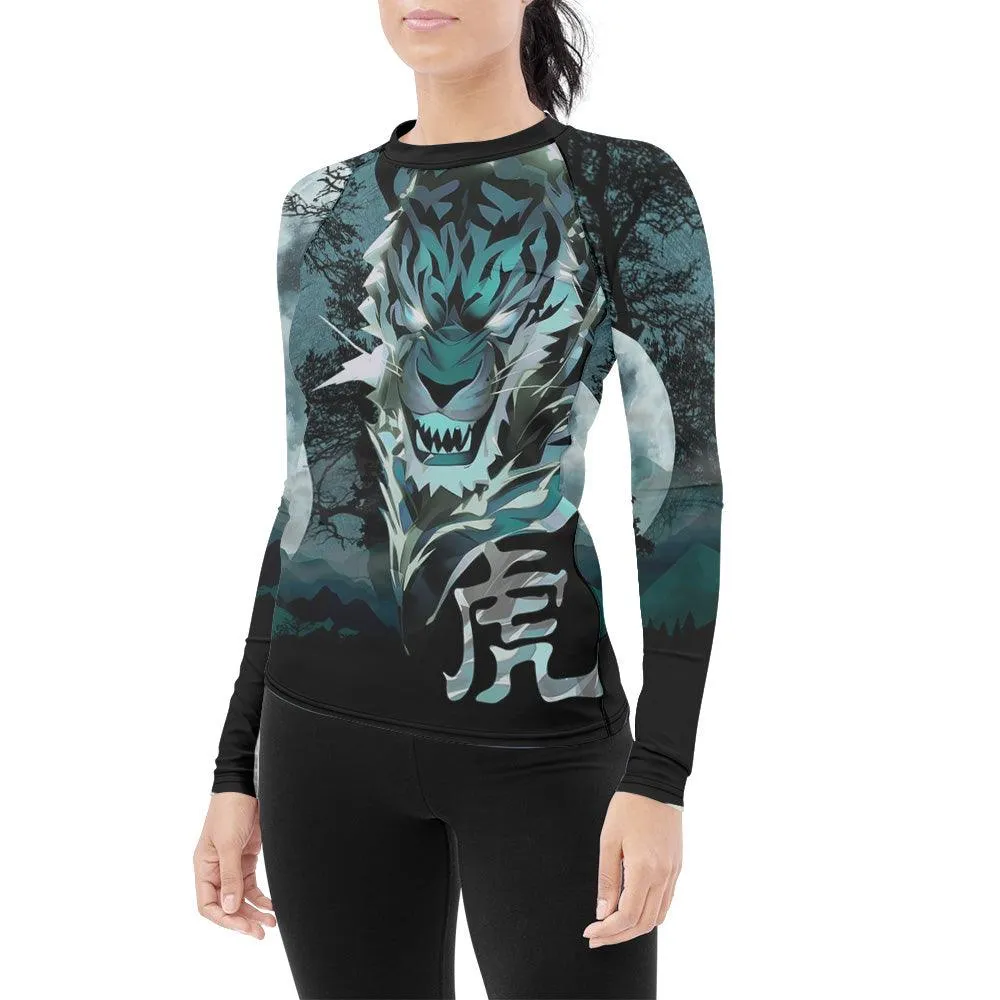 Legend Tiger Soul Women's Long Sleeve Rash Guard