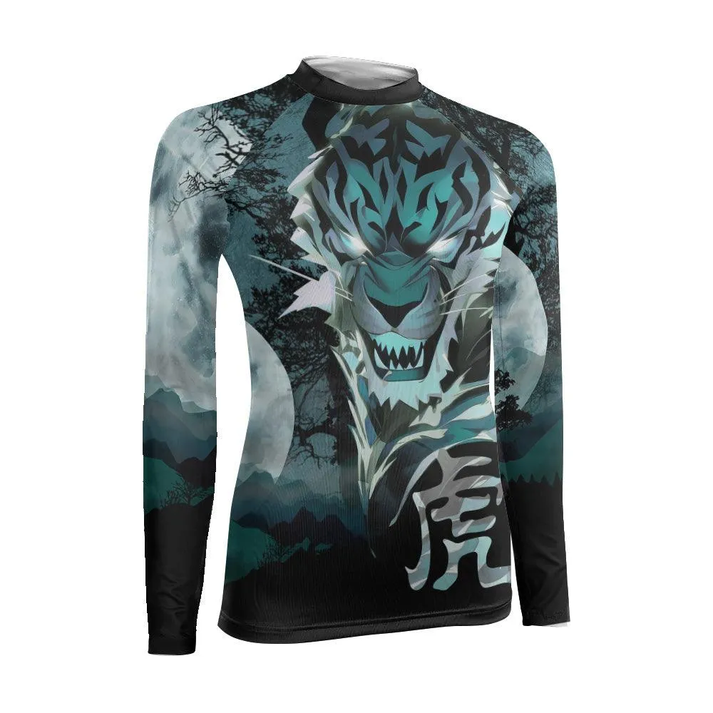 Legend Tiger Soul Women's Long Sleeve Rash Guard