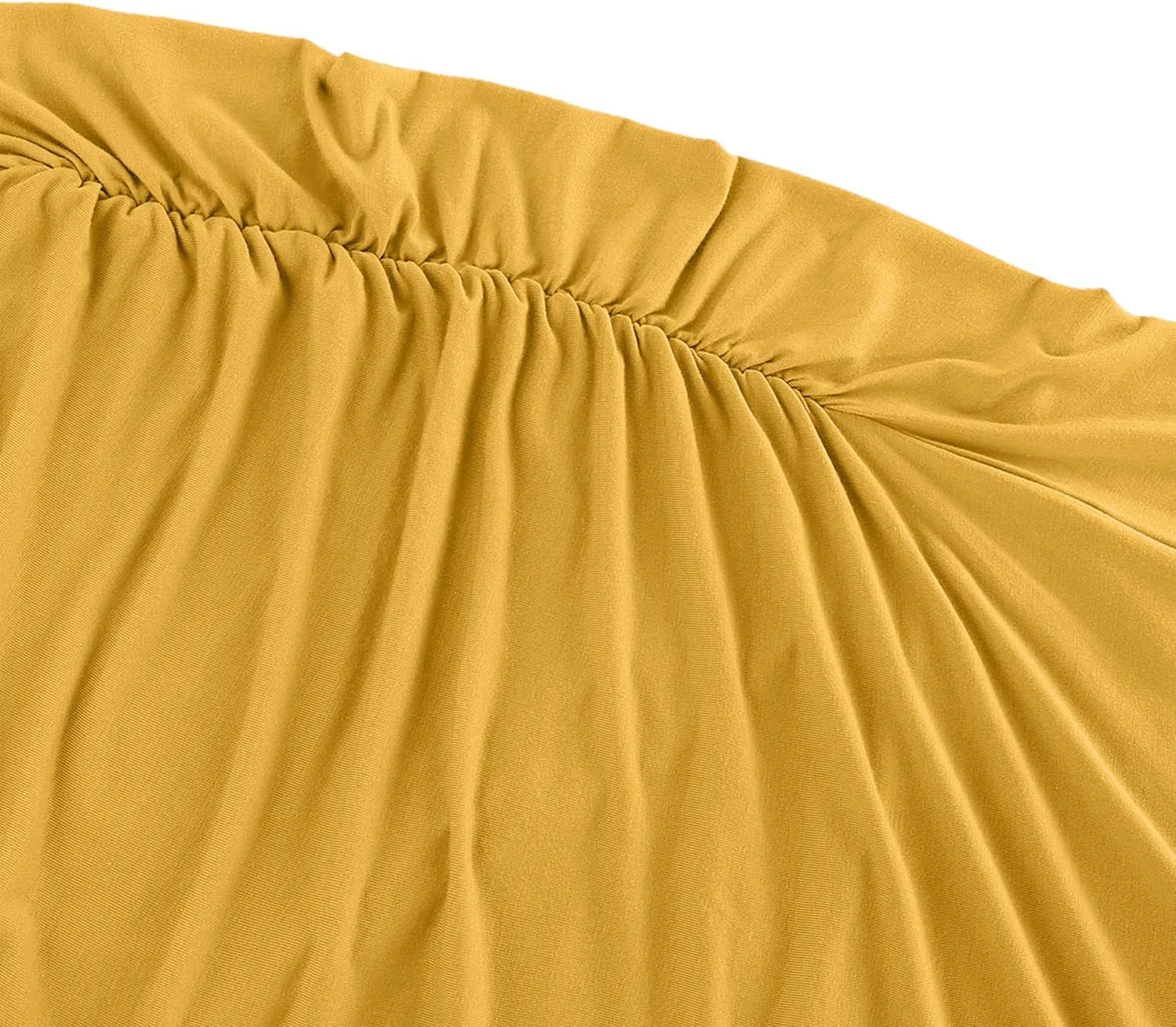 Peauty Everyday Essentials Maternity Bodycon Dress Side Ruch & Short Sleeve Dress for Baby Shower Daily (S-2XL)