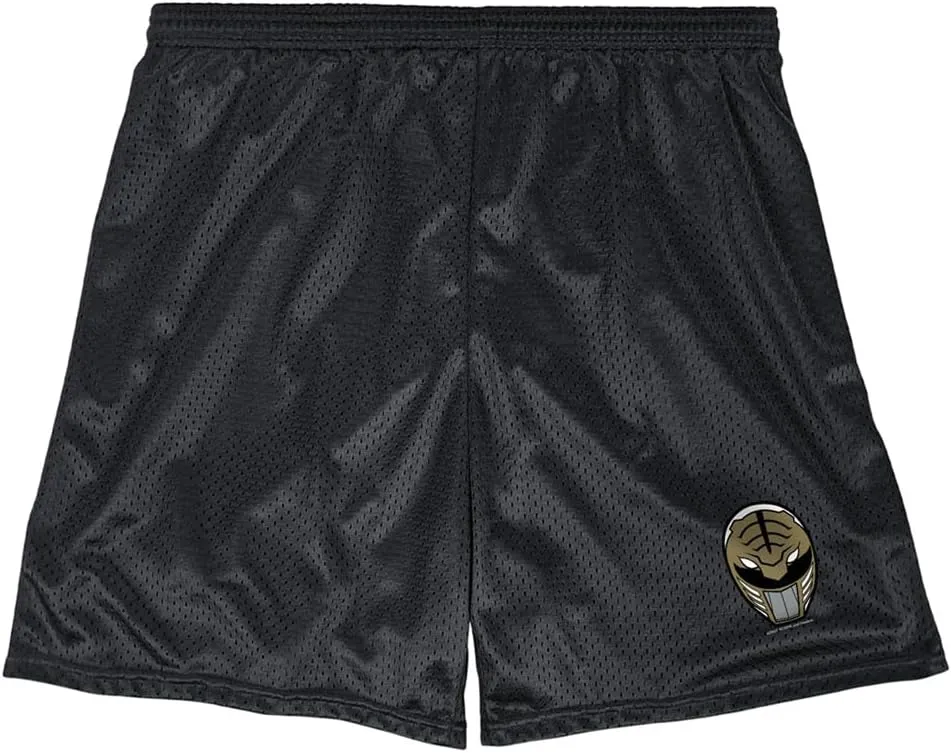Popfunk Power Rangers Collection Mens Lined Mesh Shorts