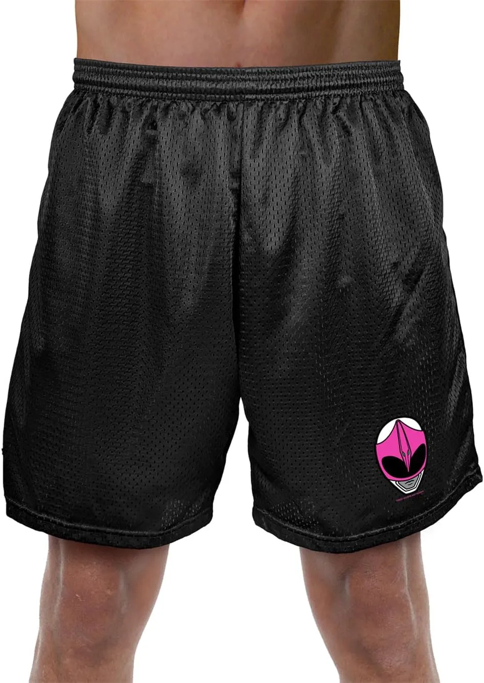 Popfunk Power Rangers Collection Mens Lined Mesh Shorts