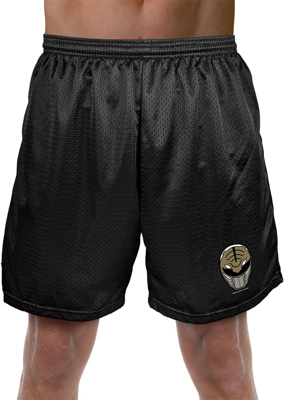 Popfunk Power Rangers Collection Mens Lined Mesh Shorts