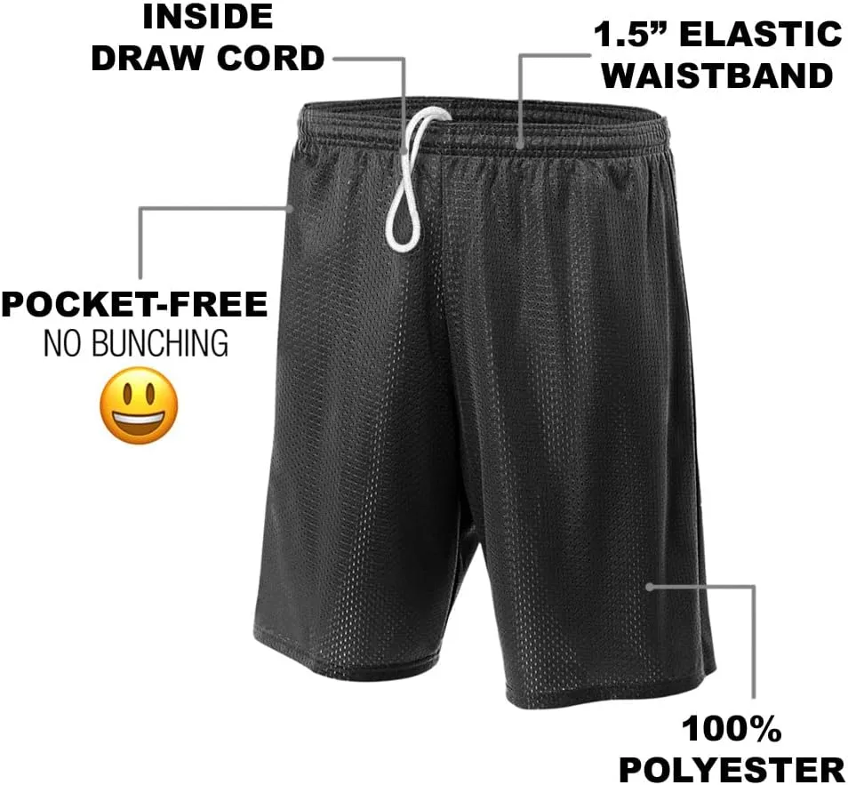 Popfunk Power Rangers Collection Mens Lined Mesh Shorts