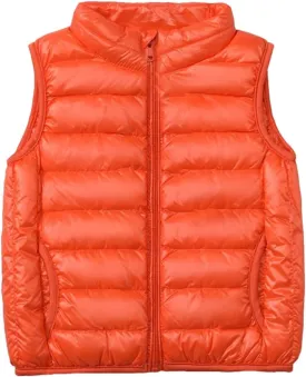 SK Studio Boys Girls' Light Weight Down Vest, Kids Lightweight Sleeveless Jacket, Boys Girls Puffer Down Vest SK Studio Boys Girls' Light Weight Down Vest, Kids Lightweight Sleeveless Jacket, Boys Girls Puffer Down Vest