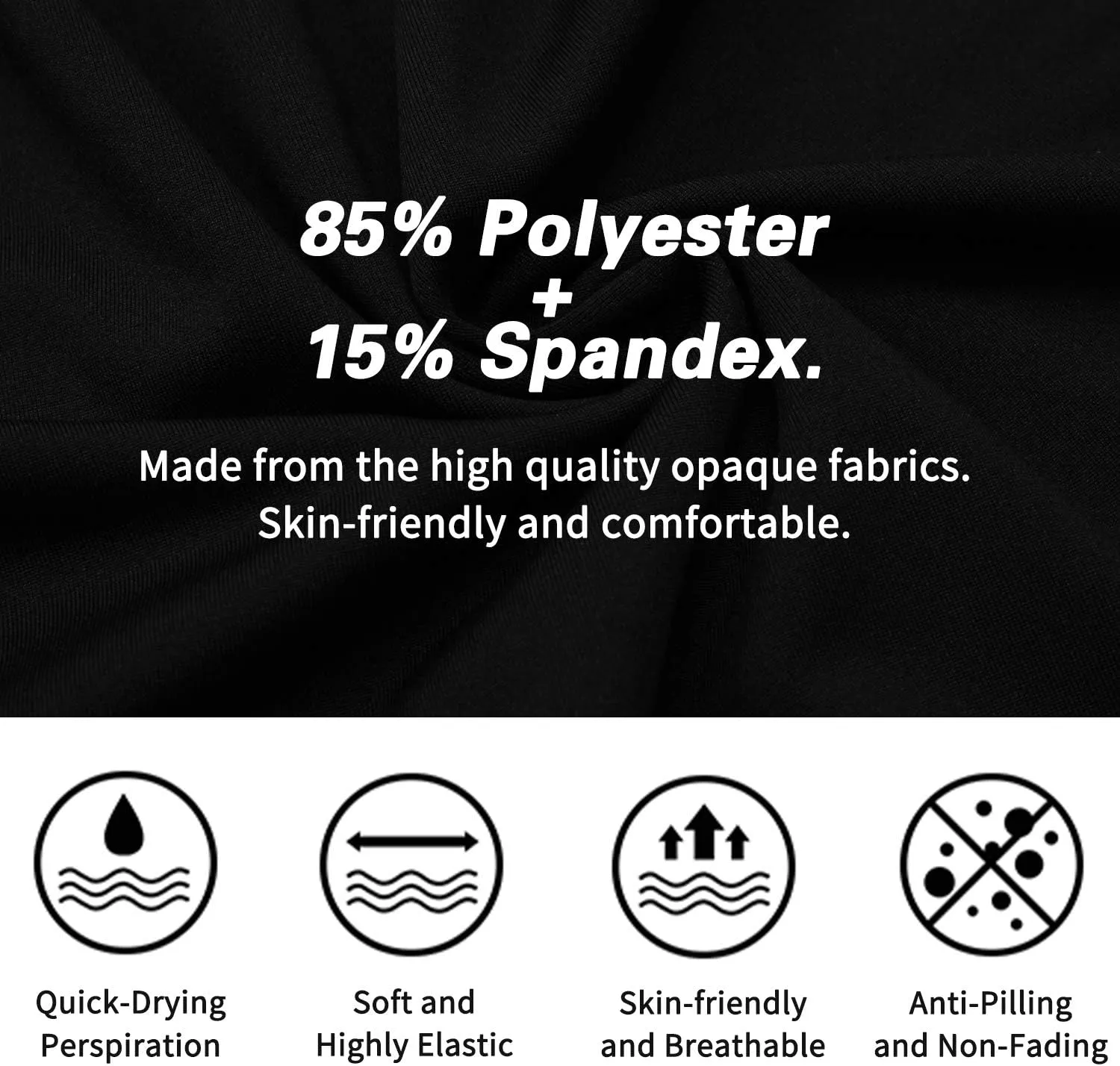 SPVISE 1 or 2 Pack Men's Compression Shirts Long Sleeve Athletic Workout T-Shirts Cool Dry Undershirts Turtle Neck Gym Tops