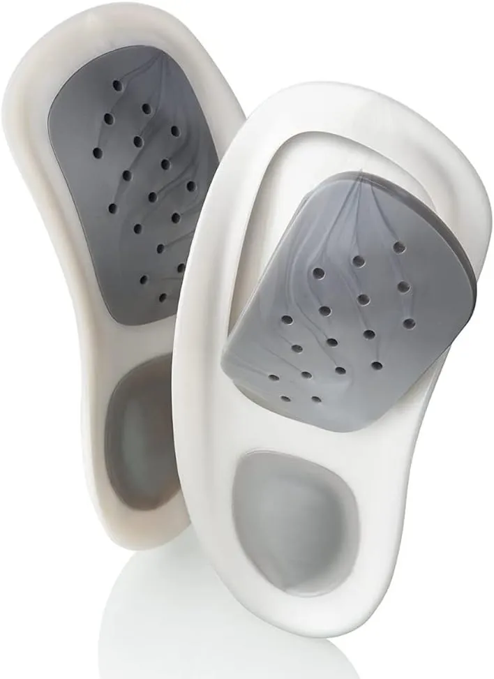 WalkFit Platinum Foot Orthotics Plantar Fasciitis Arch Support Insoles Relieve Foot Back Hip Leg and Knee Pain Improve Balance Alignment FSA HSA Eligible (Men 11-11.5 / Women 12-12)